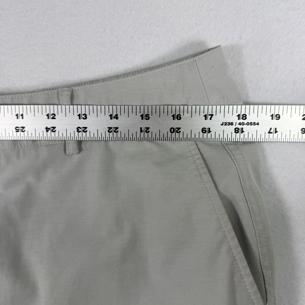 Faherty All Day Shorts Mens 35/36 Gray Hybrid Stretch Boardshorts MSC0012